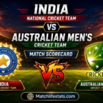 india national cricket team vs australian men’s cricket team match scorecard