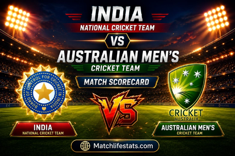 india national cricket team vs australian men’s cricket team match scorecard