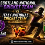 scotland national cricket team vs italy national cricket team match scorecard