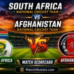south africa national cricket team vs afghanistan national cricket team match scorecard