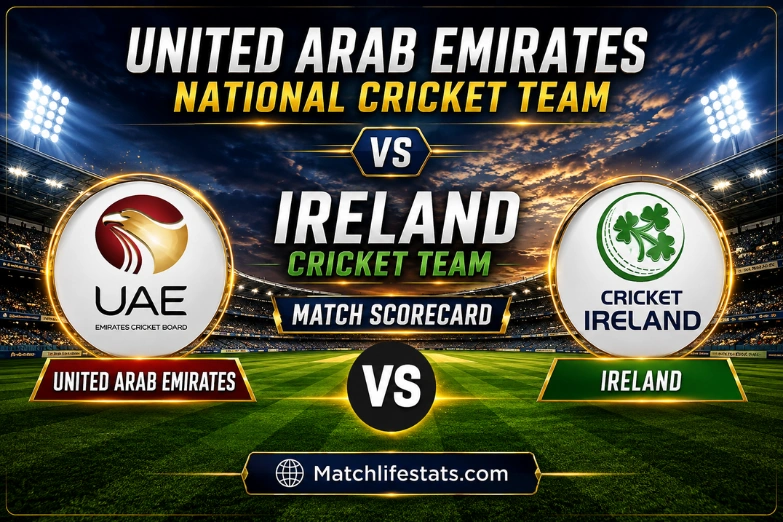 united arab emirates national cricket team vs ireland cricket team match scorecard
