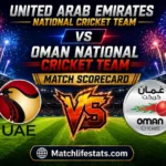 united arab emirates national cricket team vs oman national cricket team match scorecard