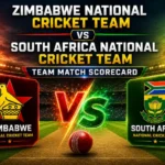 zimbabwe national cricket team vs south africa national cricket team match scorecard