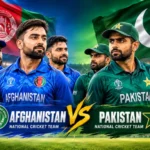Afghanistan National Cricket Team Vs Pakistan National Cricket Team Timeline