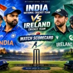 India National Cricket Team Vs Ireland Cricket Team Match Scorecard