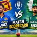 Sri Lanka National Cricket Team Vs Pakistan National Cricket Team Match Scorecard