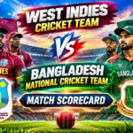 west indies cricket team vs bangladesh national cricket team match scorecard