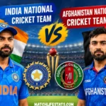India National Cricket Team Vs Afghanistan National Cricket Team Match Scorecard